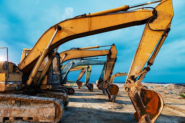 Excavator Walking Operation In Excavator Teaching