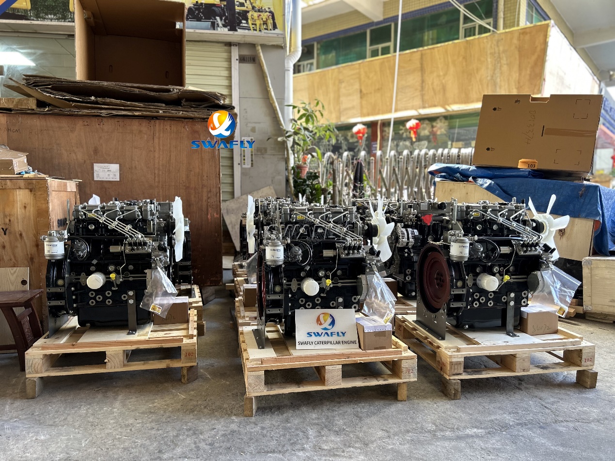 SWAFLY-dieselmotorkrukas en cilinderblok: installatiemethode