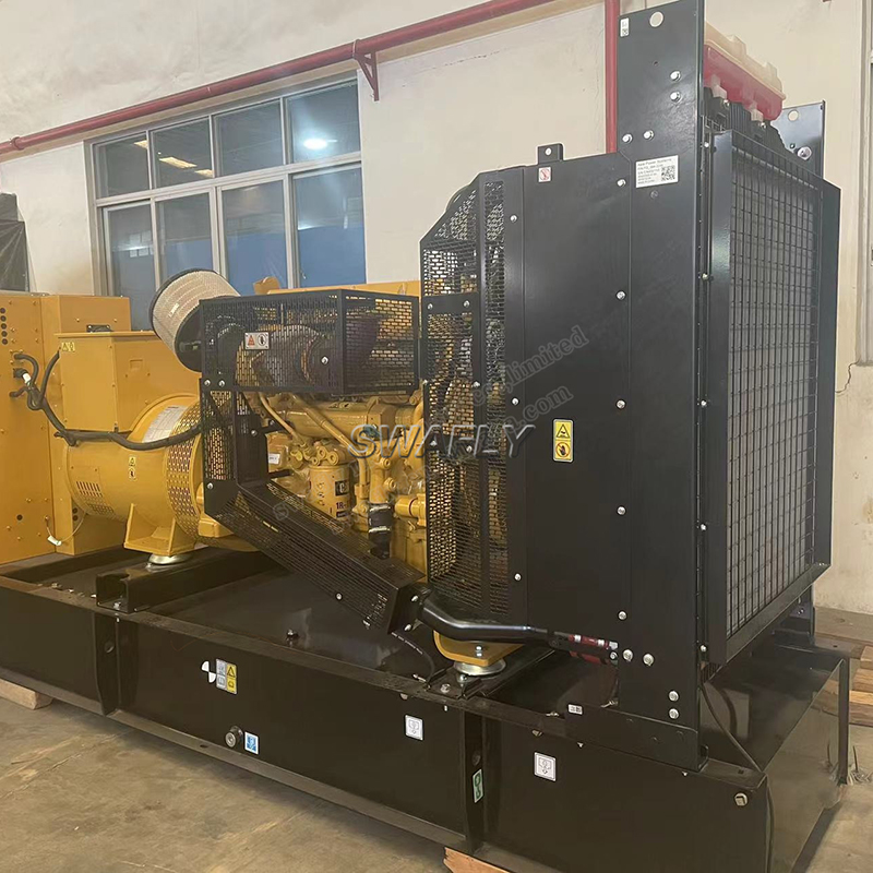 Gloednieuwe originele Caterpillar C13 -generatorset - nu op voorraad op Swafly!
