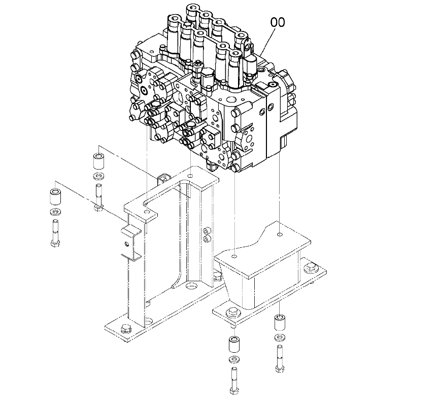 Hitachi hoofdregelklep YA00000717