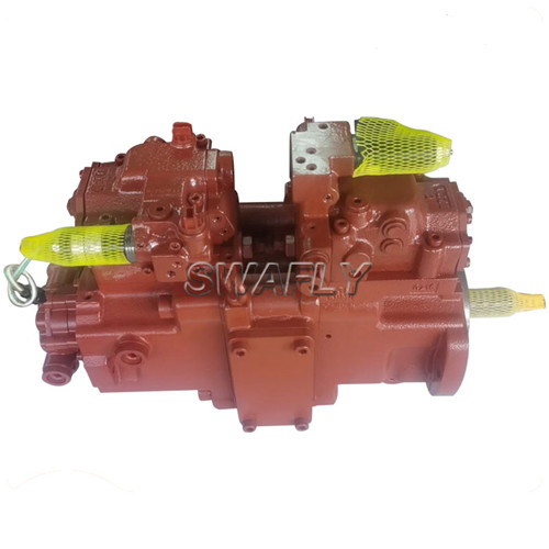 Kawasaki K7V63 hydraulische pomp met dubbel magneetventiel Gebruik voor SH130 CX135