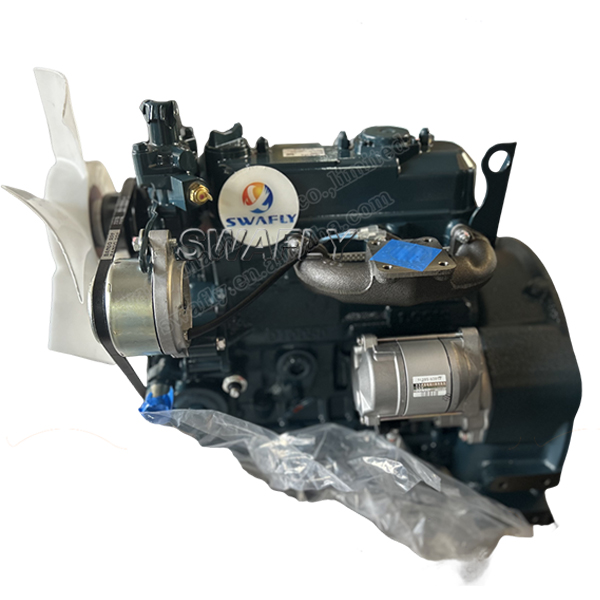 Kubota D1005-motor 3000 tpm 17,5 kW