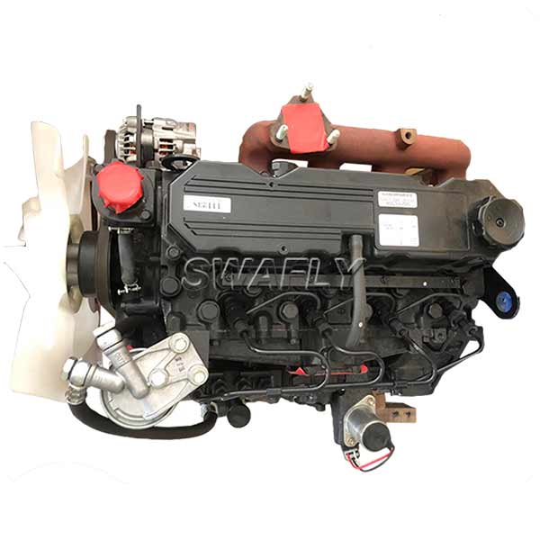 Lagere emissie Mitsubishi S4q2 Disel Engine Assy te koop